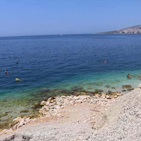 Infinity Sea View Penthouse Apartment Sarande Bagian luar foto